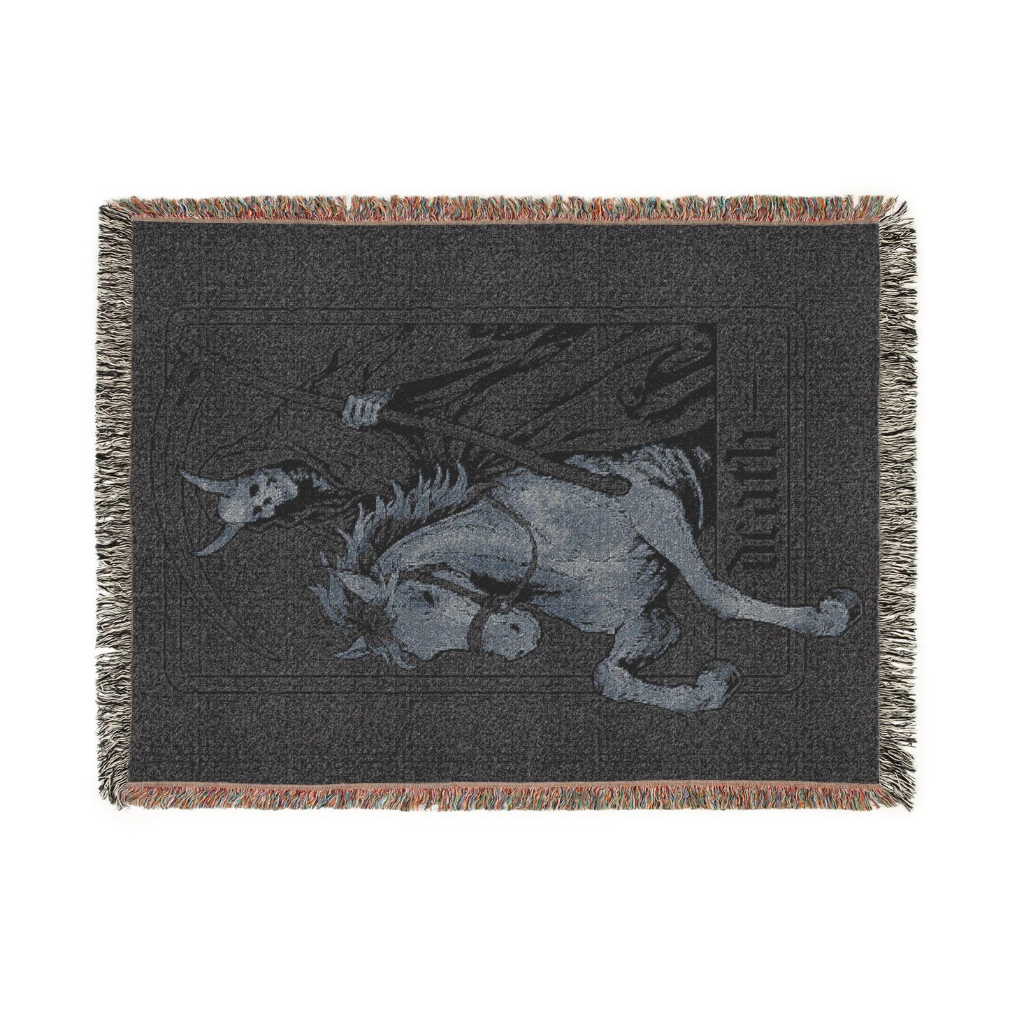 The horseman grey blanket