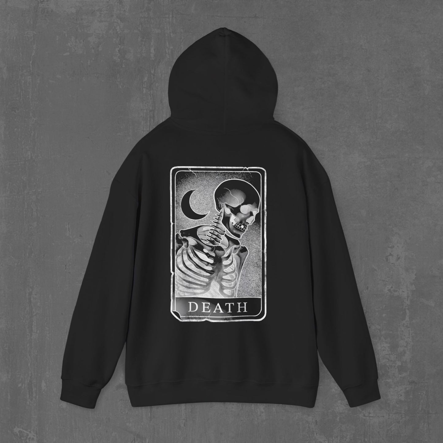 Death tarot Hoodie (front & back)