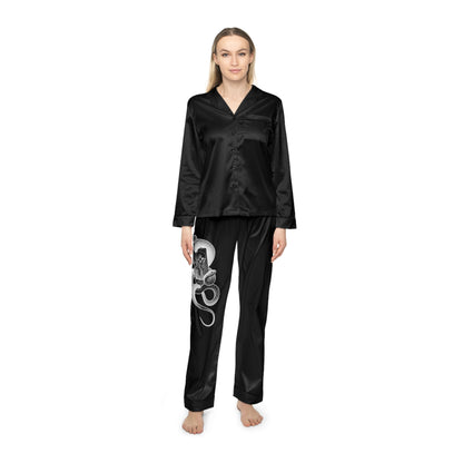 death tarot satin pyjamas