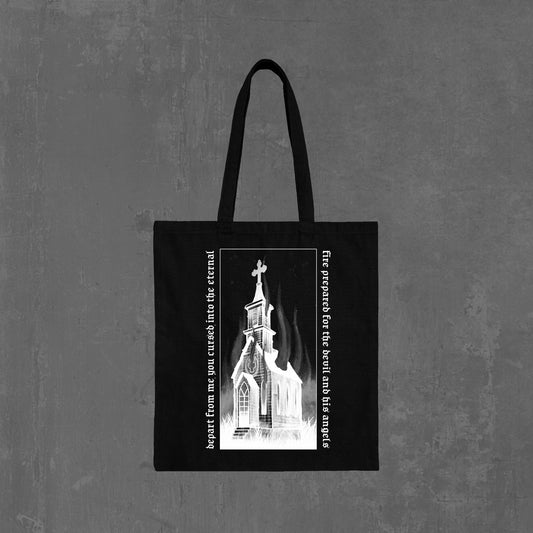 Eternal fire tote bag