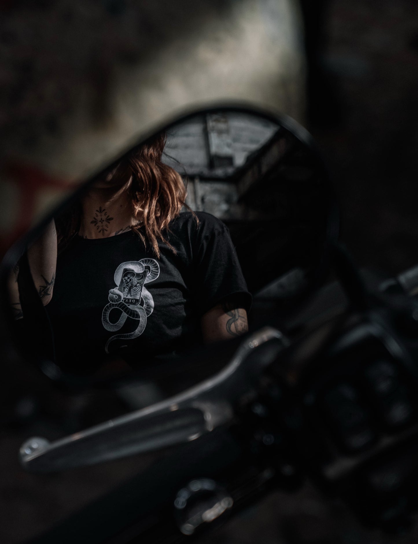 DEATH TAROT CROP TOP