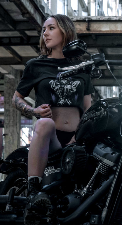 Motowizard Crop Top