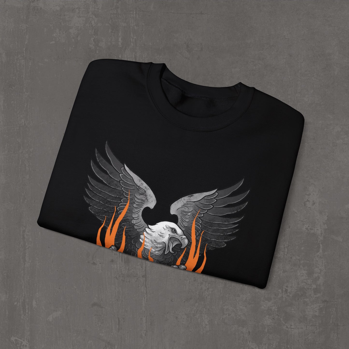 Flaming shovelhead sweatshirt