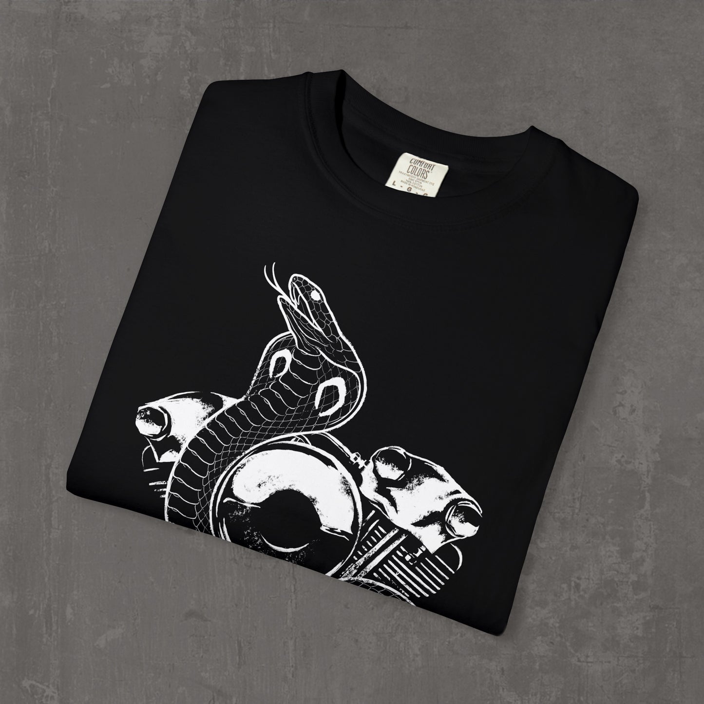 Knucklehead cobra front print