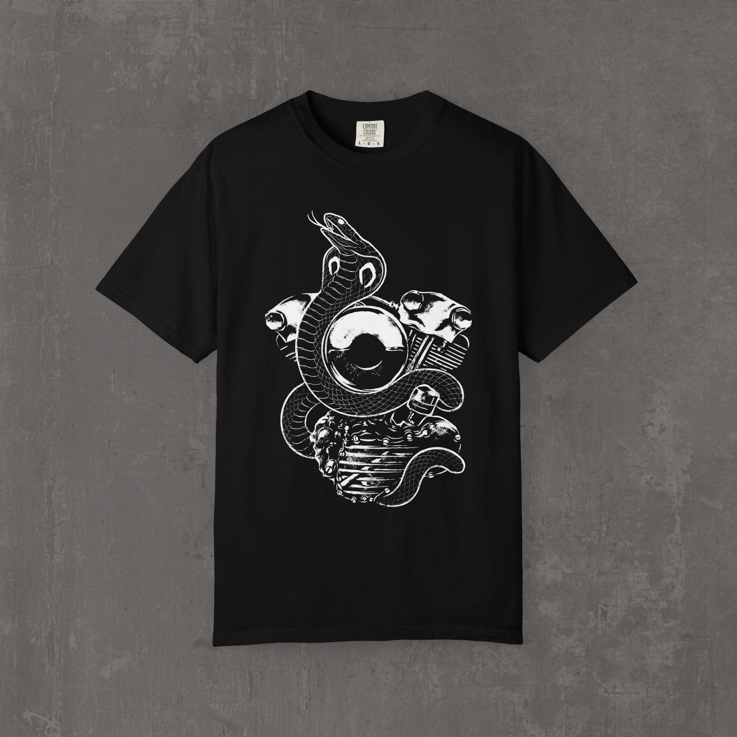 Knucklehead cobra front print