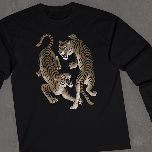 Suea koo Long sleeve tee (front print)