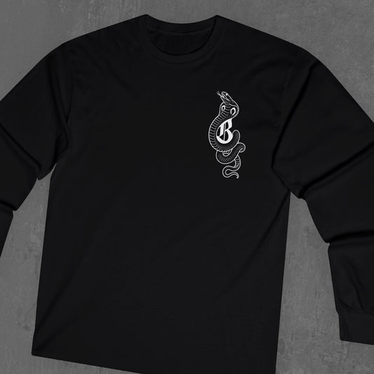 COBRA LONG SLEEVE TEE front & back print