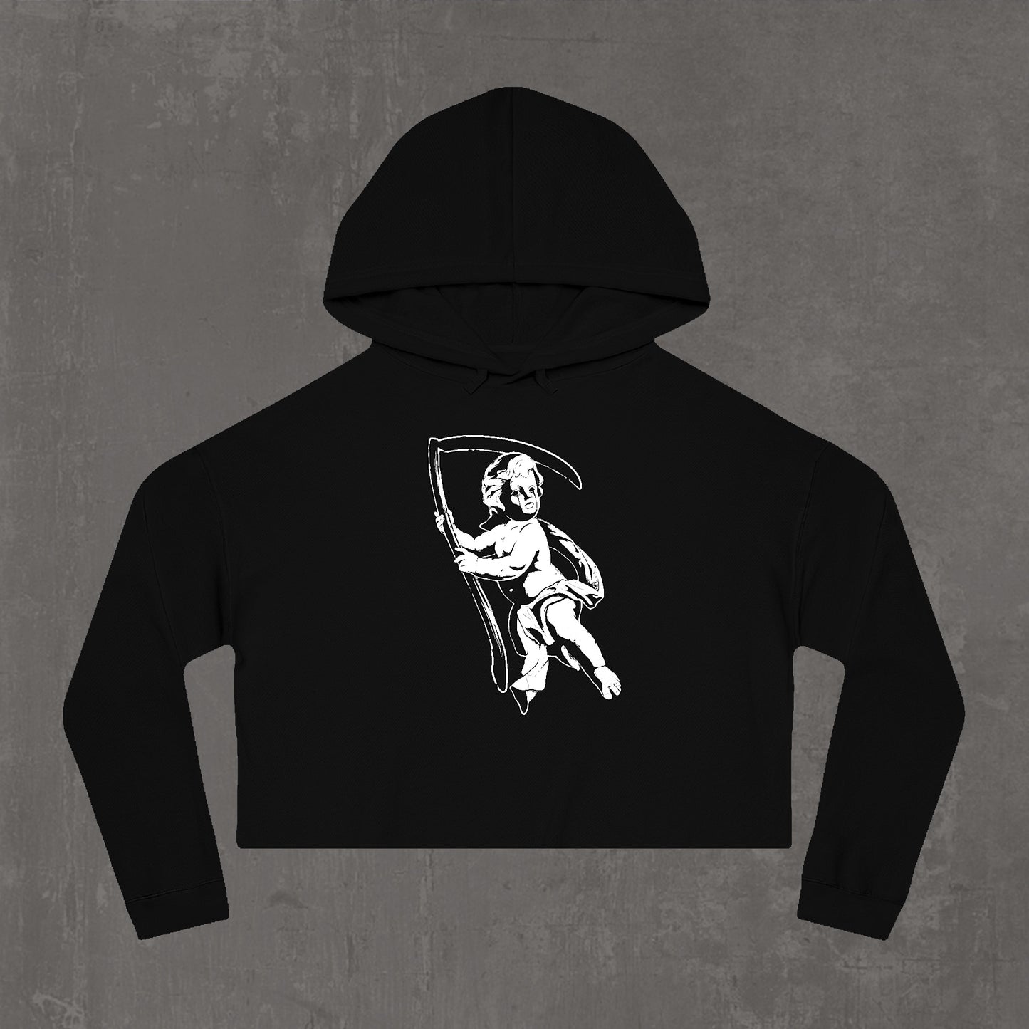 Azrael Cropped Hoodie