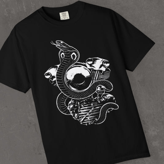 Knucklehead cobra front print