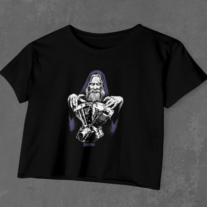 Motowizard Crop Top