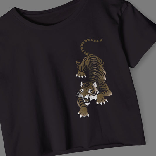 Tiger Crop Top