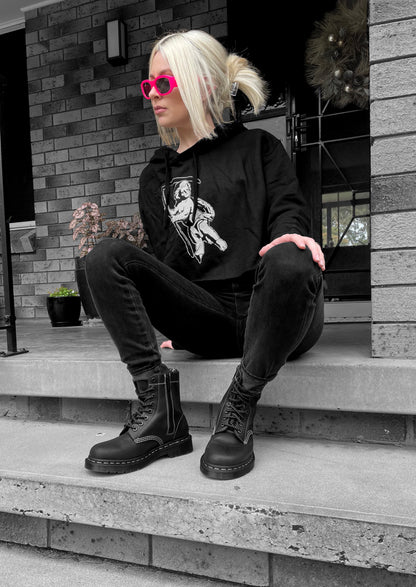 Azrael Cropped Hoodie