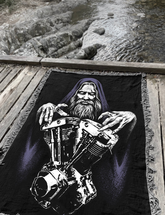 Motowizard Woven Blanket