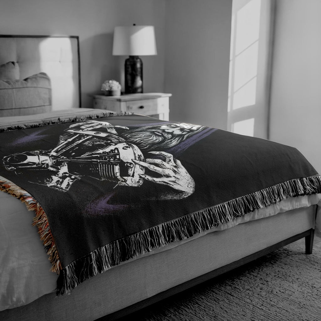Motowizard Woven Blanket