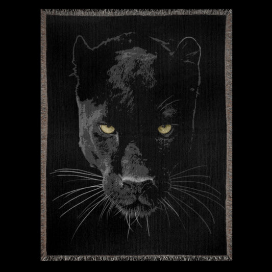 Panther Woven Blanket