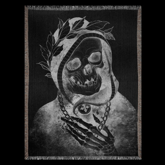 Grim Woven Blanket
