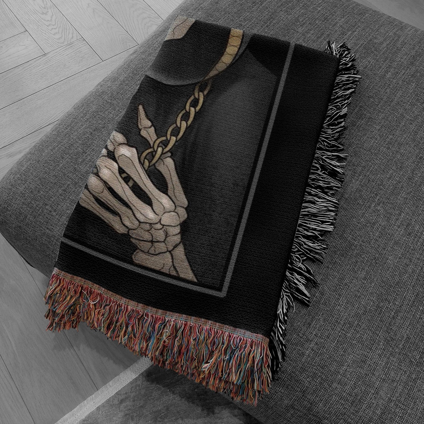 Stay golden Woven Blanket