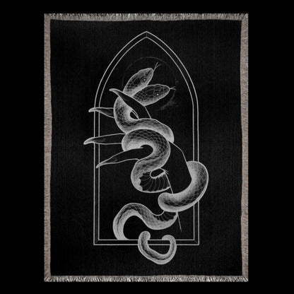Snakecharmer Woven Blanket