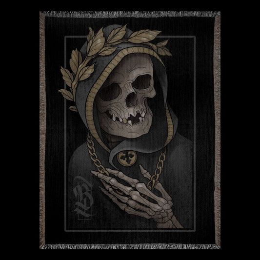 Stay golden Woven Blanket